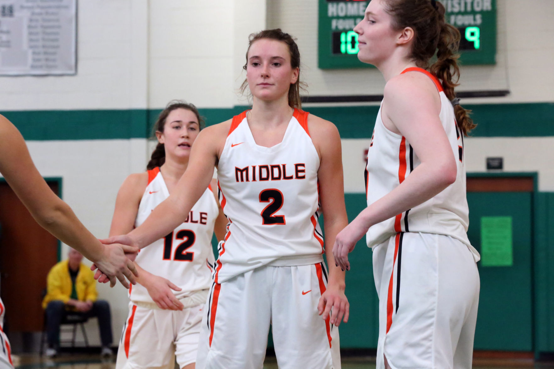 Middle Manasquan girls basketball